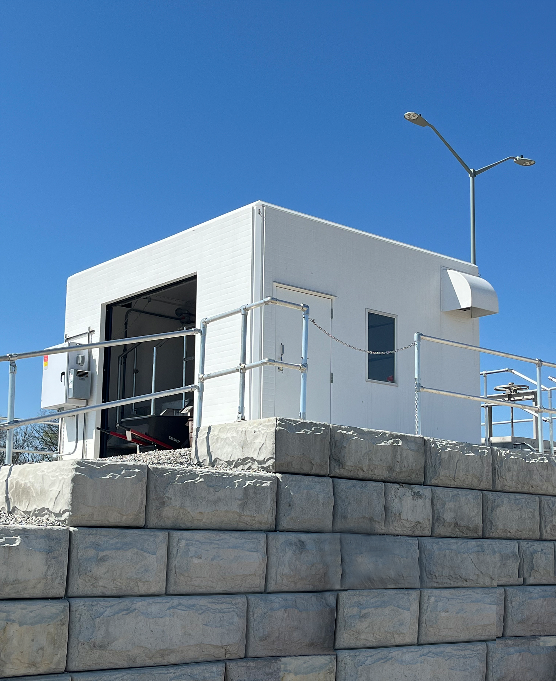Fiberglass protection For Headworks Building Upgrade