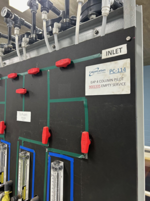 Calgon Carbon Column Pilot